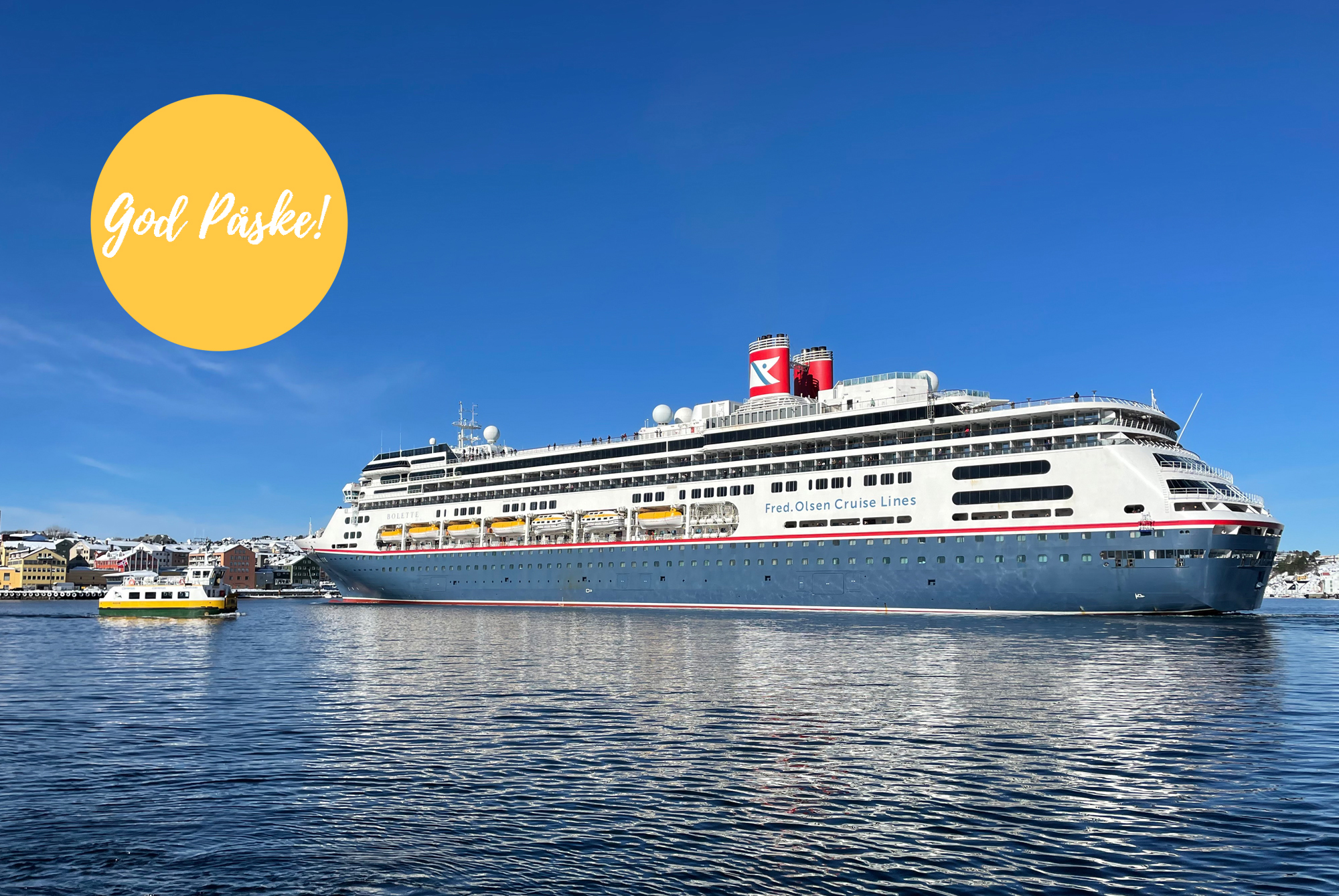 Flaskepost og påskehilsen fra KNH