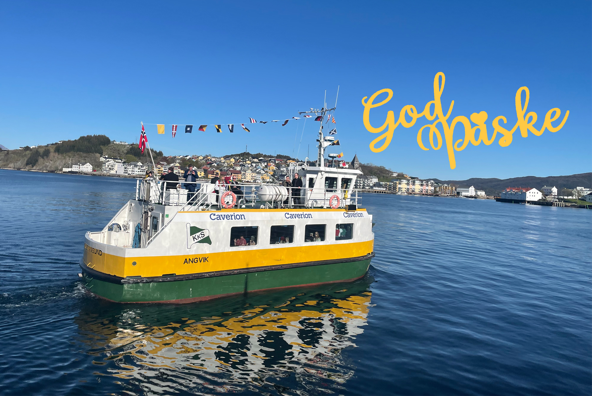 Flaskepost og påskehilsen fra KNH 🐣