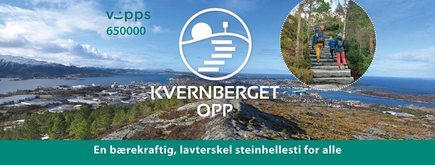 Annonse for Kvernberget Opp med Vippsnummer 650000