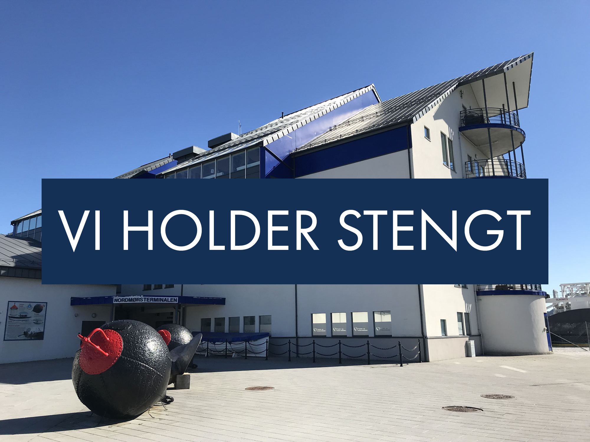 Kontoret stengt for besøkende