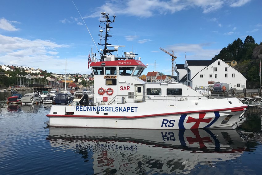 Redningsskøyta «Erik Bye» i Kristiansund. Foto.