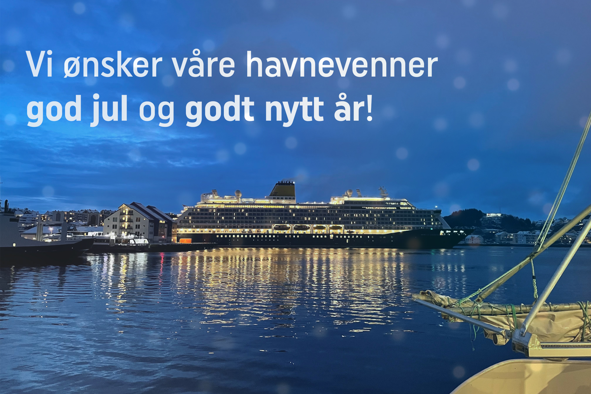 Flaskepost og julehilsen fra KNH