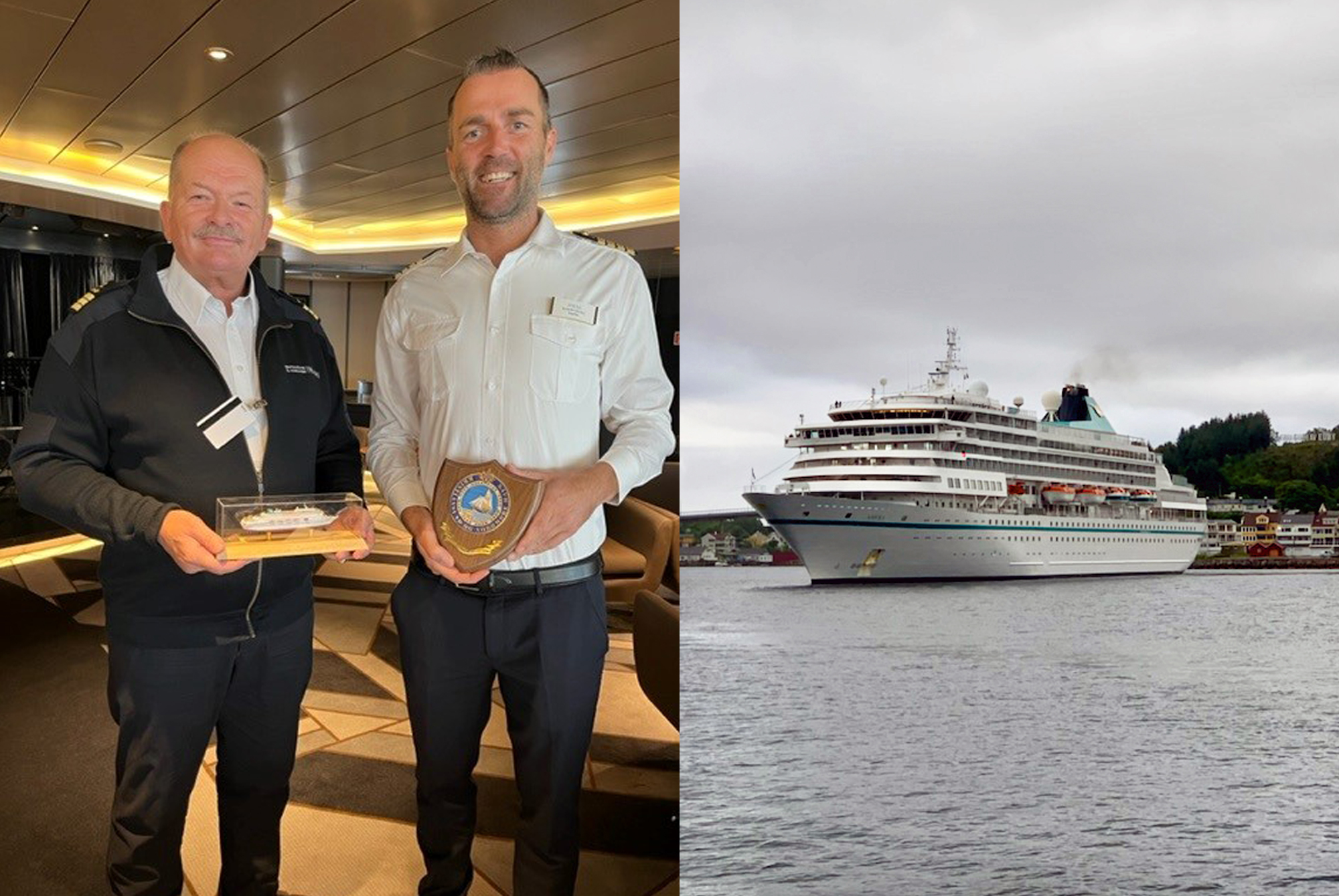 Markerte førstegangsanløpet til «Amera»