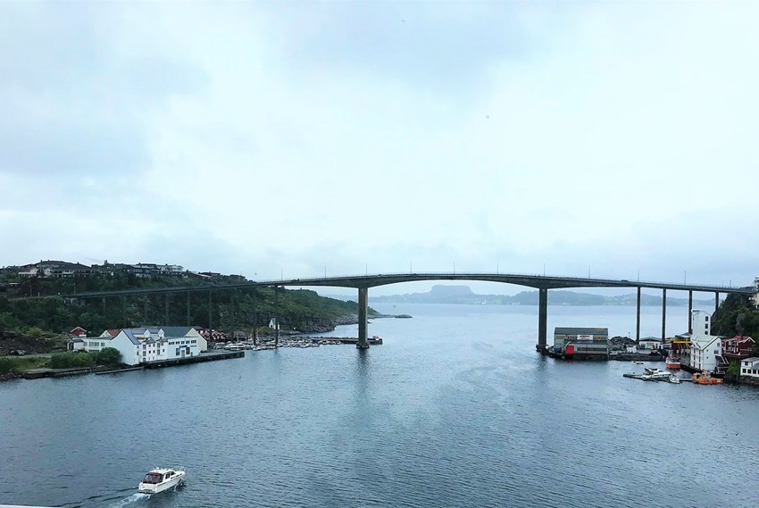 Sørsundet bro. Foto.